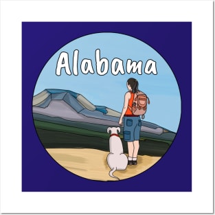 Hiking Alabama Posters and Art